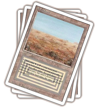 MTG Old School Scrubland